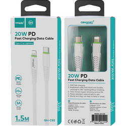 SGL C85 USB-C to Lightning Cable 1.5m White 241009