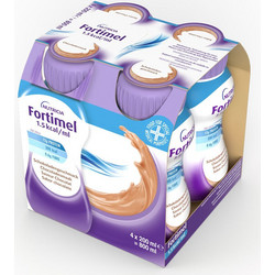 Nutricia Fortimel 1.5 kcal Σοκολάτα Πρωτεΐνη 4x200ml