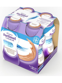 Nutricia Fortimel 1.5 kcal Σοκολάτα Πρωτεΐνη 4x200ml