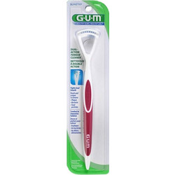 Gum 760 Dual Action Καθαριστής Γλώσσας Φούξια 1τμχ