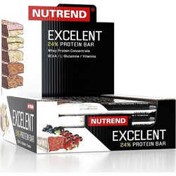 Nutrend Excelent 24% Protein Bar Peanut Butter 85gr 18τμχ