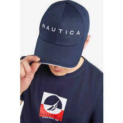 Nautica Ανδρικό Καπέλο Jockey Snapback Υφασμάτινο Navy Μπλε 3NCN9M01782-459