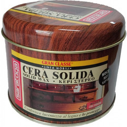 Saratoga Cera Solida Κερί Ξύλου Σκούρο 0.5lt