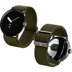 Spigen Fit Lite Υφασμάτινο Λουράκι Khaki (Google Pixel Watch 1 / 2 / 3 / 4 41mm)