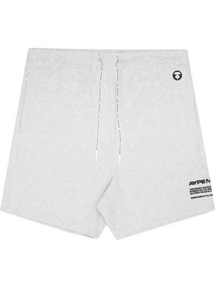Aape by A Bathing Ape Αθλητικό Ανδρικό Σορτς Γκρι AAPSPM6853XAI-WH2