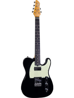 Eko Guitars Tero VNOS Ηλεκτρική Κιθάρα T Style με SH Μαγνήτες Black