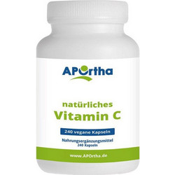 Aportha Natural Vitamin C 240 Κάψουλες