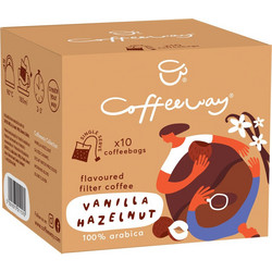 Coffeeway Βανίλια Φουντούκι καφές Φίλτρου σε Φακελάκια 10 τεμx7.5gr φιλτρου