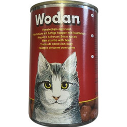Wodan Adult Meat Chunks with Beef 400gr