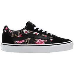 Vans Ward Roses Γυναικεία Sneakers Μαύρα Φούξια VN0A3IUNXNW