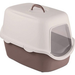 Stefanplast Cathy Rosy Τουαλέτα Γάτας Κλειστή Καφέ Μ56xΠ40xΥ40cm