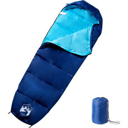 vidaXL Sleeping Bag Μονό 3 Εποχών Μπλε 94499