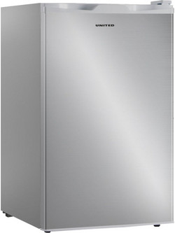 United UND-0851X Μονόπορτο Ψυγείο 85lt Υ82.5xΠ45.5xΒ45.3cm Inox