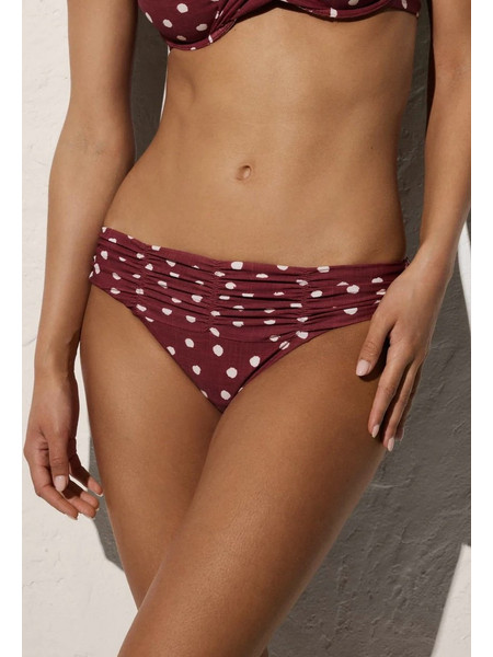 Ysabel Mora Bikini Slip Μπορντό 82658