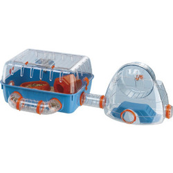 Ferplast Combi 2 Κλουβί για Χάμστερ Μπλε 79.5x29.5x26.3cm