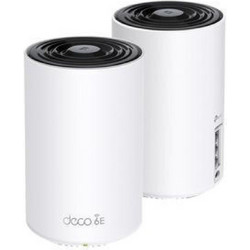 TP-Link Deco XE75 Mesh Access Point WiFi 6E Tri Band (2.4 & 5 & 5GHz) 2-Pack