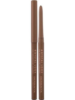 Dermacol Crystal Look 1 Bronze Μολύβι Ματιών Αδιάβροχο Μηχανικό 3gr