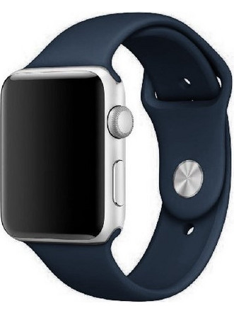 Λουράκι Σιλικόνης Navy Blue (Apple Watch 42 / 44 / 45 / 49mm)