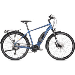 Ideal Futour E610 Gts 2024 Ηλεκτρικό Ποδήλατο Trekking 28" 250W με 10 Ταχύτητες και Δισκόφρενα Μπλε