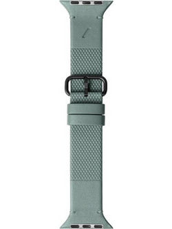 Native Union (Re) Classic Λουράκι Δερμάτινο Slate Green (Apple Watch 42 / 44 / 45 / 49mm)