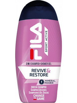 Fila Revive & Restore Σαμπουάν & Αφρόλουτρο για Επανόρθωση 250ml