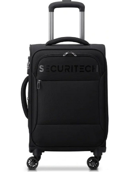 Delsey Vanguard 400380100 Βαλίτσα Καμπίνας 55x34.5x23.5cm με 4 Ρόδες Μαύρη