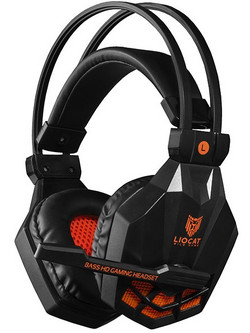 Liocat HP-585C Gaming Headset Over Ear Black
