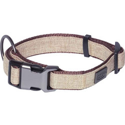 Nobby Linen Deluxe Κολάρο Σκύλου Μπεζ 1.6x23-30cm