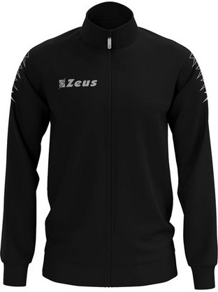 Zeus Ανδρική Ζακέτα Φούτερ με Φερμουάρ Μαύρη ENEA-JKT-BLK