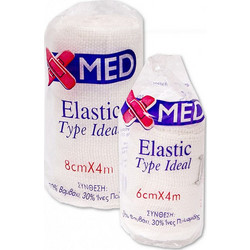 Medisei X Med Ελαστικός Επίδεσμος 6cm x 4m