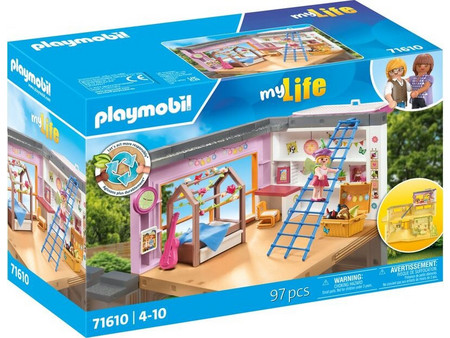 Playmobil My Life Μοντέρνο Παιδικό Δωμάτιο για 4-10 Ετών 71610