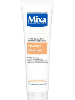 Mixa Vitamin C & Squalane Anti-Dullness Comfort Cleanser 150ml