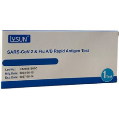 Lysun Test Αντιγόνου Covid-19 & Γρίπης A/B 1τμχ