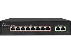 Anga CPE-5082B Unmanaged L2 Switch με 8 Θύρες Ethernet 100Mbps και 2 SFP θύρες