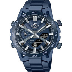 Casio Edifice Solar Stainless Steel Bracelet Blue