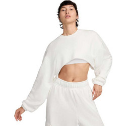 Nike Sportswear Γυναικείο Αθλητικό Crop Top Λευκό FV7509-133