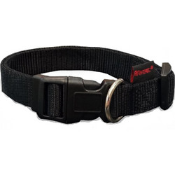 Pet Interest Plain Line Κολάρο Σκύλου Μαύρο 2.5x47-70cm