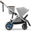 Cybex e-Gazelle S Καρότσι Μωρού Stone Grey