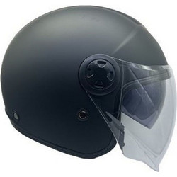 Faseed FSD 617DV Black Matt Κράνος Μηχανής Jet 1180gr