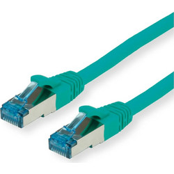 Value S/FTP Cat.6a Καλώδιο Δικτύου Ethernet 0.5m Green 21.99.1940-100