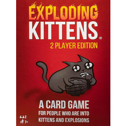 Exploding Kittens 2 Players Edition Επιτραπέζιο Παιχνίδι 7+ Ετών για 2 Παίκτες