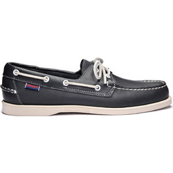 Sebago Dockside Portland Ανδρικά Μοκασίνια Boat Shoes Δερμάτινα Navy Μπλε L7000H00-908