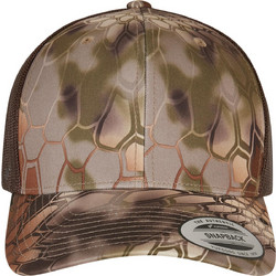 Flexfit Kryptek Καπέλο Jockey με Δίχτυ Snapback Υφασμάτινο Καφέ 6606KR-03012