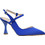 PieDini Γόβες με Λεπτό Ψηλό Τακούνι & Λουράκι Royal Blue 710