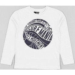 Losan Παιδικό T-Shirt Μακρυμάνικο Λευκό LJBAP010324004