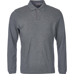Barbour Ανδρική Μπλούζα Polo Μακρυμάνικη Γκρι MML0705-GY73