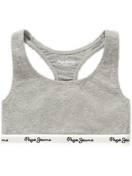 Pepe Jeans Amy Μπουστάκι χωρίς Μπανέλα Γκρι U4C5752PEP-933
