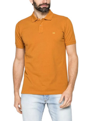 Carrera Ανδρική Μπλούζα Polo Κοντομάνικη Πορτοκαλί 819-B202