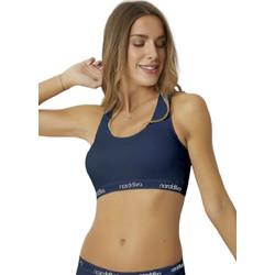 Norddiva Olimpia Μπουστάκι χωρίς Μπανέλα Navy Μπλε