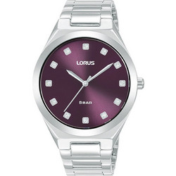 Lorus Γυναικείο Ρολόι με Ασημί Μεταλλικό Μπρασελέ RG299VX9